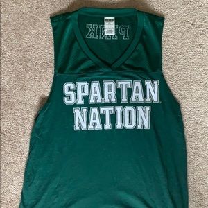 Michigan State Spartan Tank Top